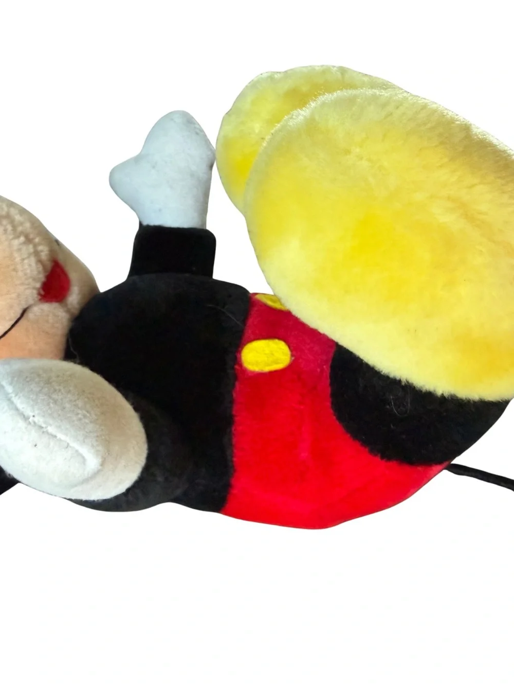 Vintage Disney Mickey Mouse Plush Canasa Korea Disneyland Walt Disney World
